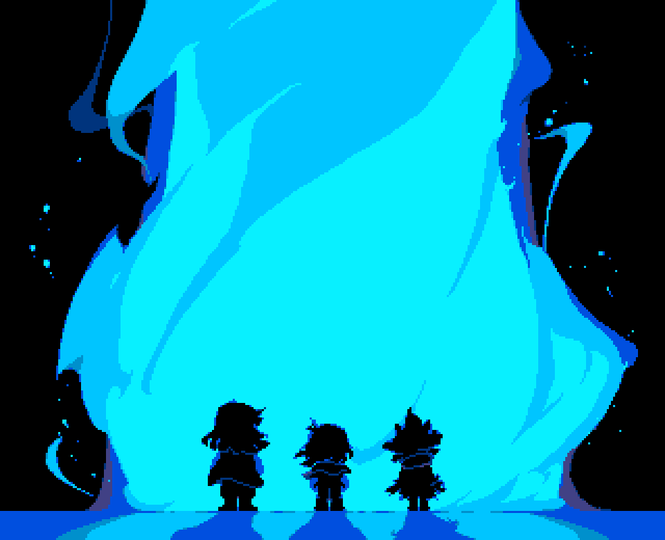 DELTARUNE key art